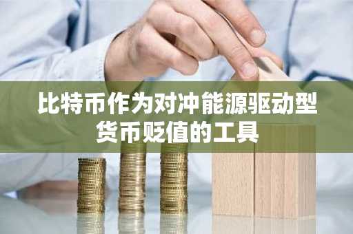 比特币作为对冲能源驱动型货币贬值的工具