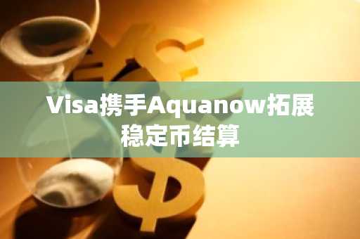 Visa携手Aquanow拓展稳定币结算