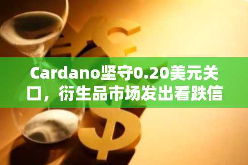 Cardano坚守0.20美元关口，衍生品市场发出看跌信号
