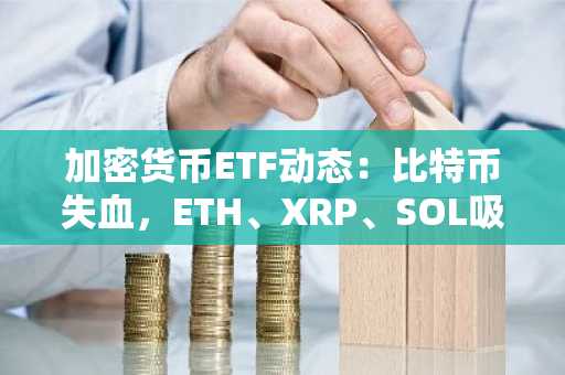 加密货币ETF动态：比特币失血，ETH、XRP、SOL吸金