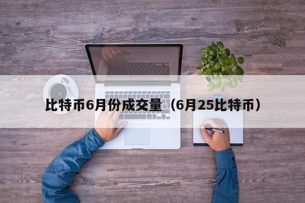 比特币6月份成交量（6月25比特币）