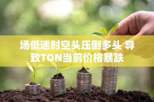场低迷时空头压倒多头 导致TON当前价格暴跌