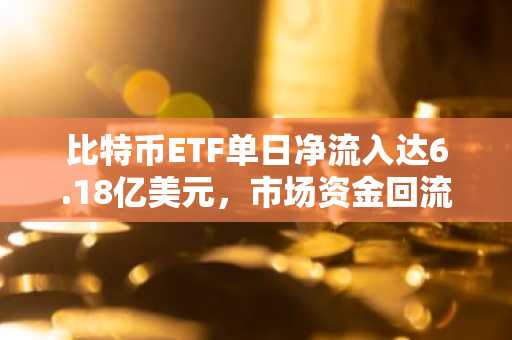 比特币ETF单日净流入达6.18亿美元，市场资金回流迹象明显