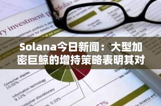 Solana今日新闻：大型加密巨鲸的增持策略表明其对牛市充满信心