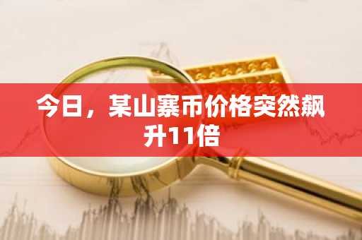 今日，某山寨币价格突然飙升11倍