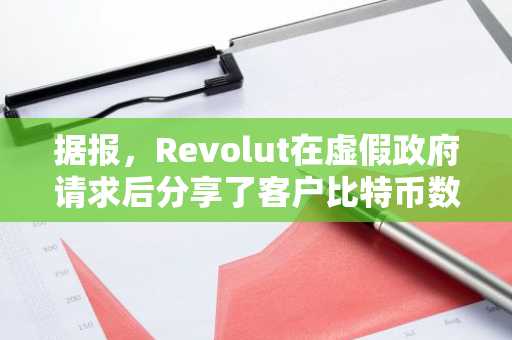 据报，Revolut在虚假政府请求后分享了客户比特币数据